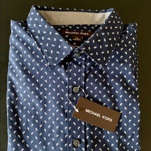 NEW-Men’s Dress Shirt - Long Sleeve Button Down